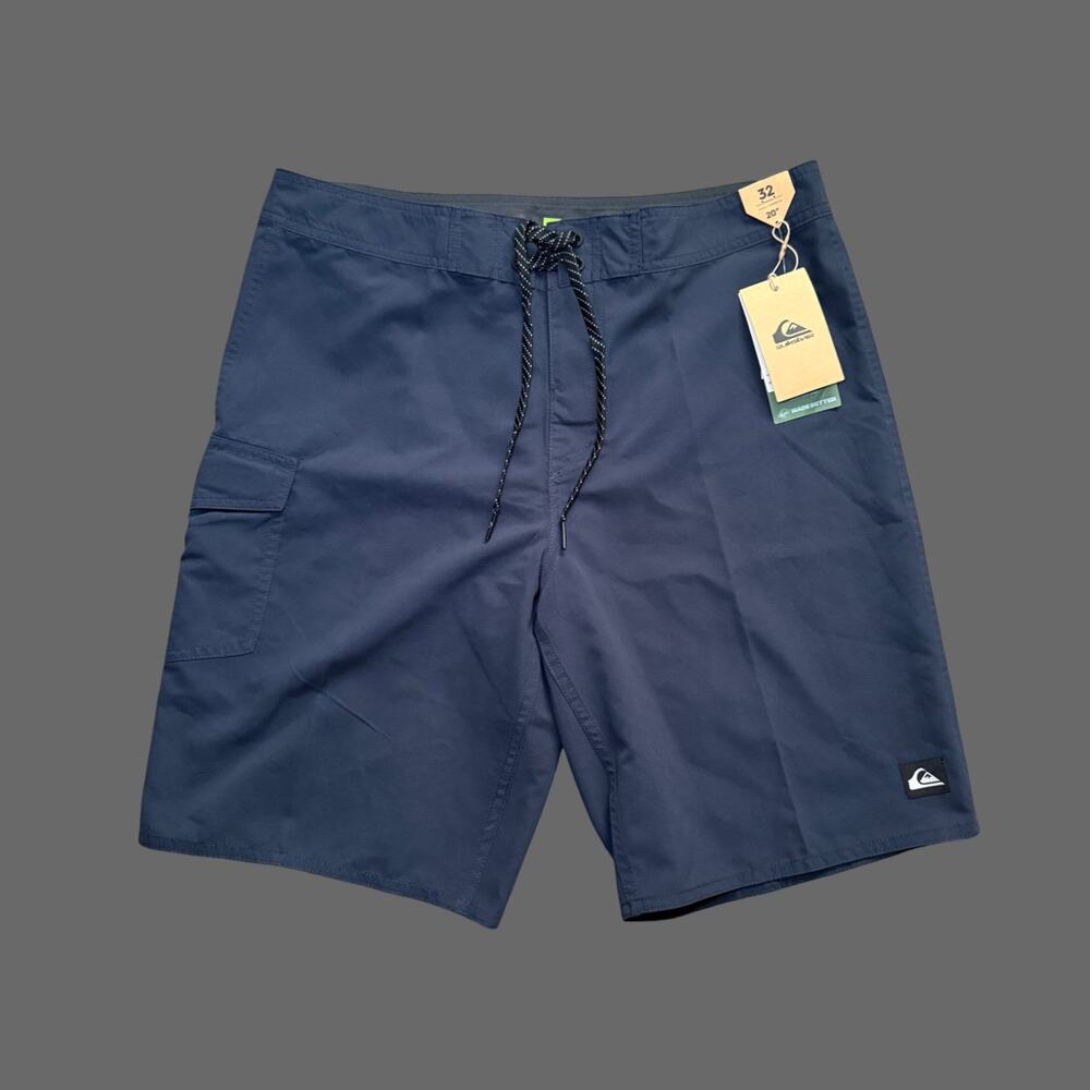 Quiksilver Everyday Solid 20" Board Shorts Navy Size 32